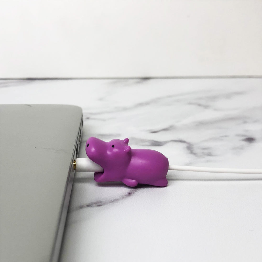 
            
                Load image into Gallery viewer, Heidi the Hippo Cable Tidy
            
        