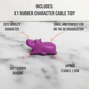 Heidi the Hippo Cable Protector