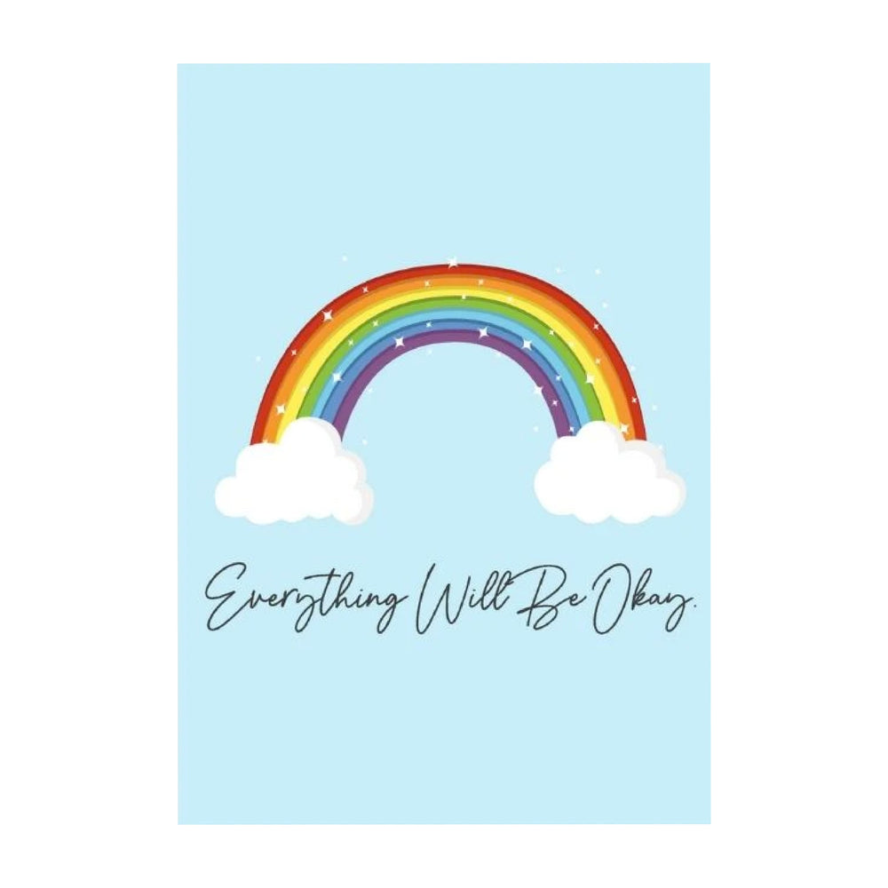 Everything Will Be Okay Phone Case, Hanging Decoration + Postcard Bundle