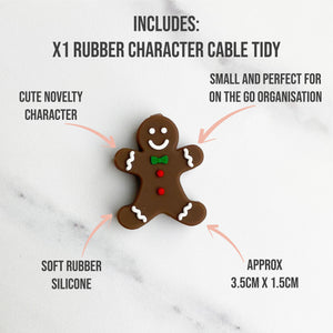 Gumdrop the Gingerbead Cable Protector