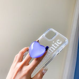 Purple Heart Phone Grip