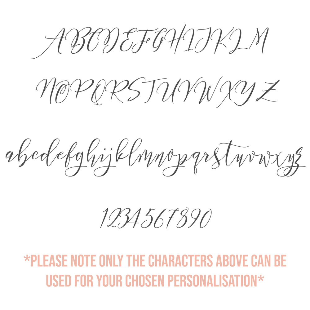 
            
                Load image into Gallery viewer, Personalised Script Bride Circle Keyring
            
        