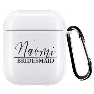 Personalised Script Bridesmaid AirPod Case