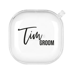 Personalised Groom Galaxy Buds Case
