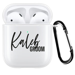 Personalised Groom AirPod Case