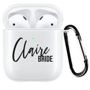 Personalised Bride AirPod Case