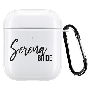 
            
                Load image into Gallery viewer, Personalised Bride AirPod Case
            
        