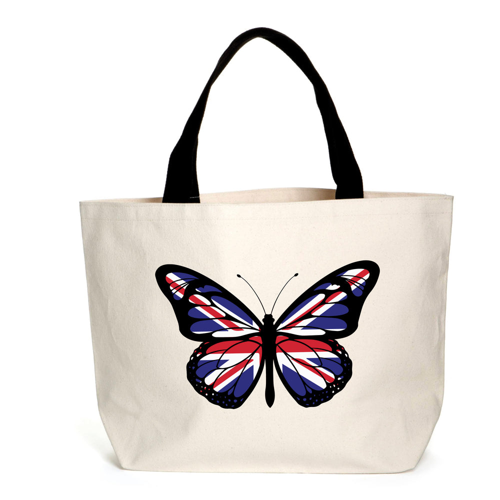 Union Jack Butterfly Tote