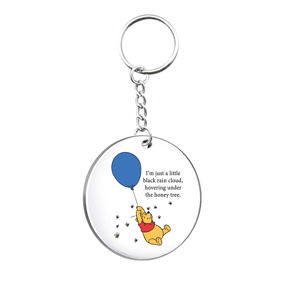 Under The Honey Tree Circle Keyring