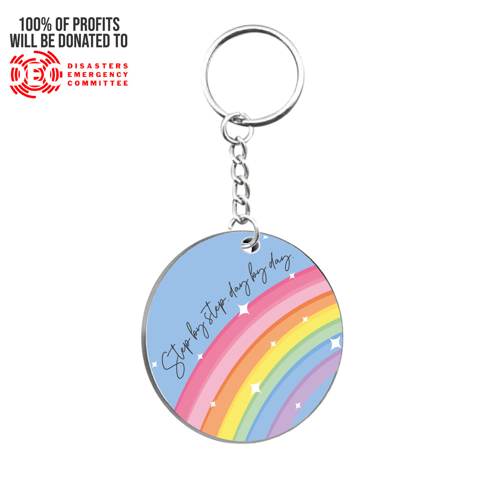 Step By Step Love Circle Keyring