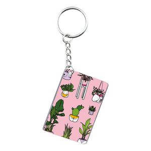 LoveCases x Bodies & Botanics Body Pots Rectangle Keyring