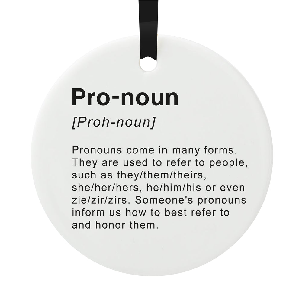 Pronouns Definition Hanging Decoration