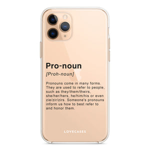 Black Pronouns Definition Phone Case