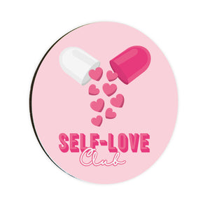 __Lifeis_beautiful__ x LoveCases Self Love Club Circle Coaster