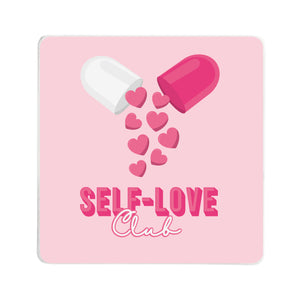 
            
                Load image into Gallery viewer, __Lifeis_beautiful__ x LoveCases Self Love Club Square Coaster
            
        