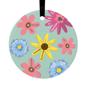 __Lifeis_beautiful__ x LoveCases Positive Floral Hanging Decoration