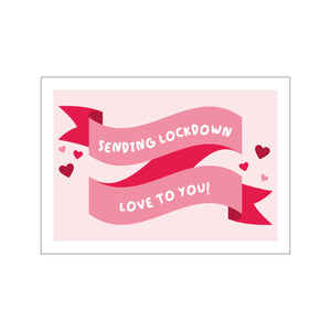 Lockdown Love Postcard