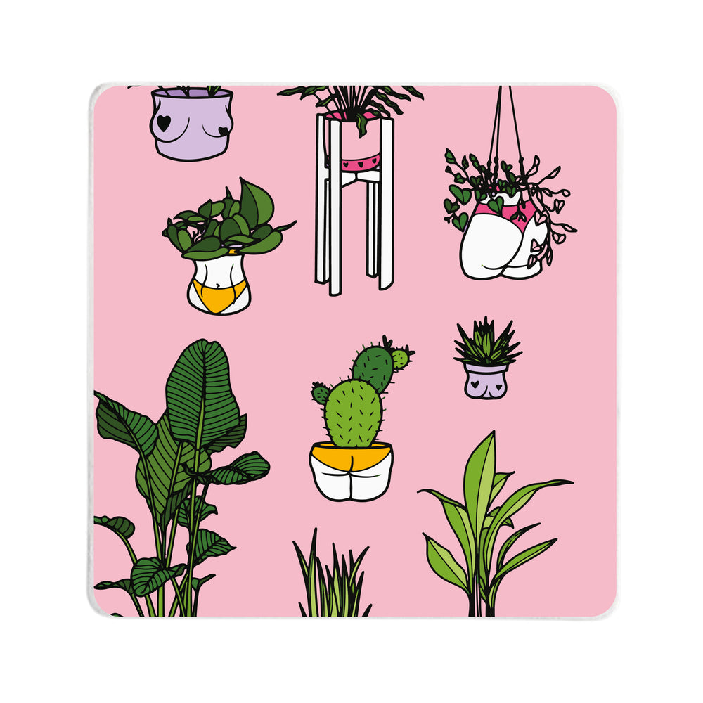 LoveCases x Bodies & Botanics Body Pots Square Coaster
