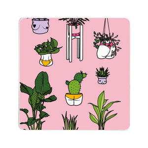 LoveCases x Bodies & Botanics Body Pots Square Coaster