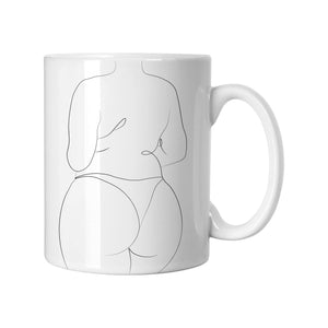 
            
                Load image into Gallery viewer, Body Positive White Mug
            
        