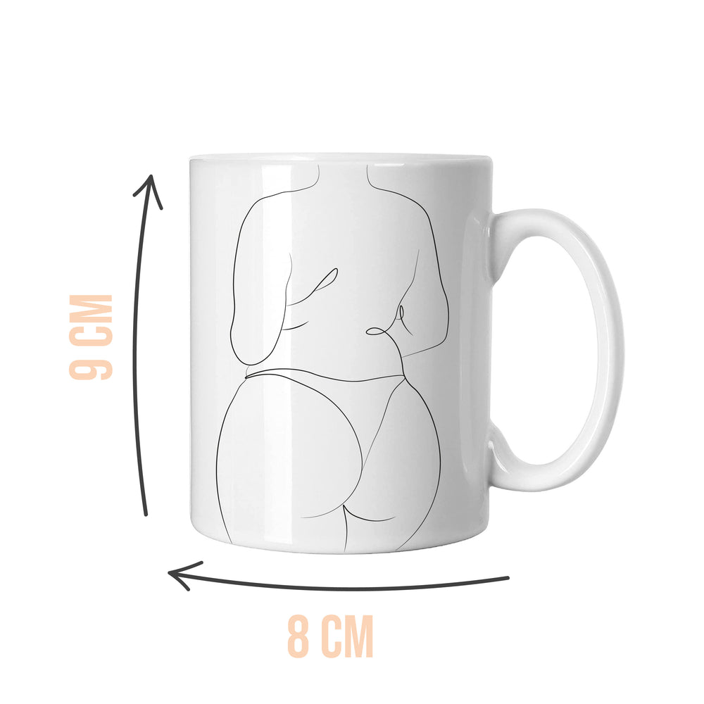 
            
                Load image into Gallery viewer, Body Positive White Mug
            
        