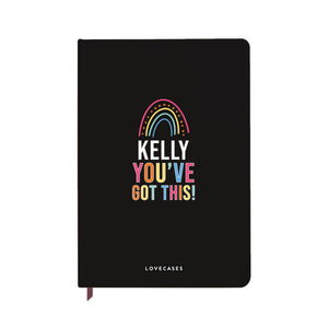 Personalised You've Got This Black Notebook