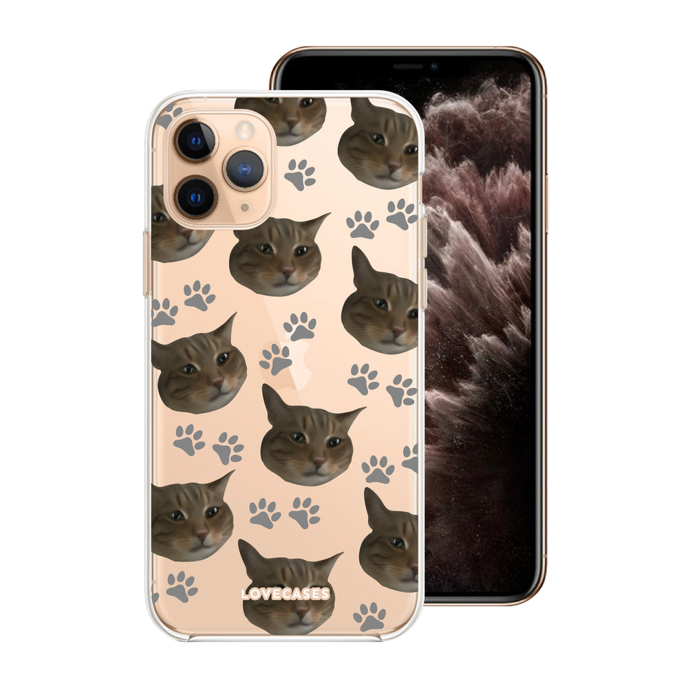 Personalised Pet Portrait Pattern Phone Case