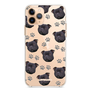 Personalised Pet Portrait Pattern Phone Case