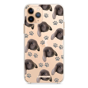 Personalised Pet Portrait Pattern Phone Case