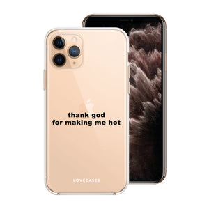
            
                Load image into Gallery viewer, Thank God Slogan Phone Case
            
        