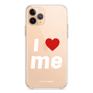 I Love Me Slogan Phone Case