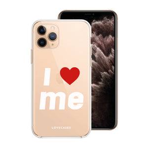 I Love Me Slogan Phone Case