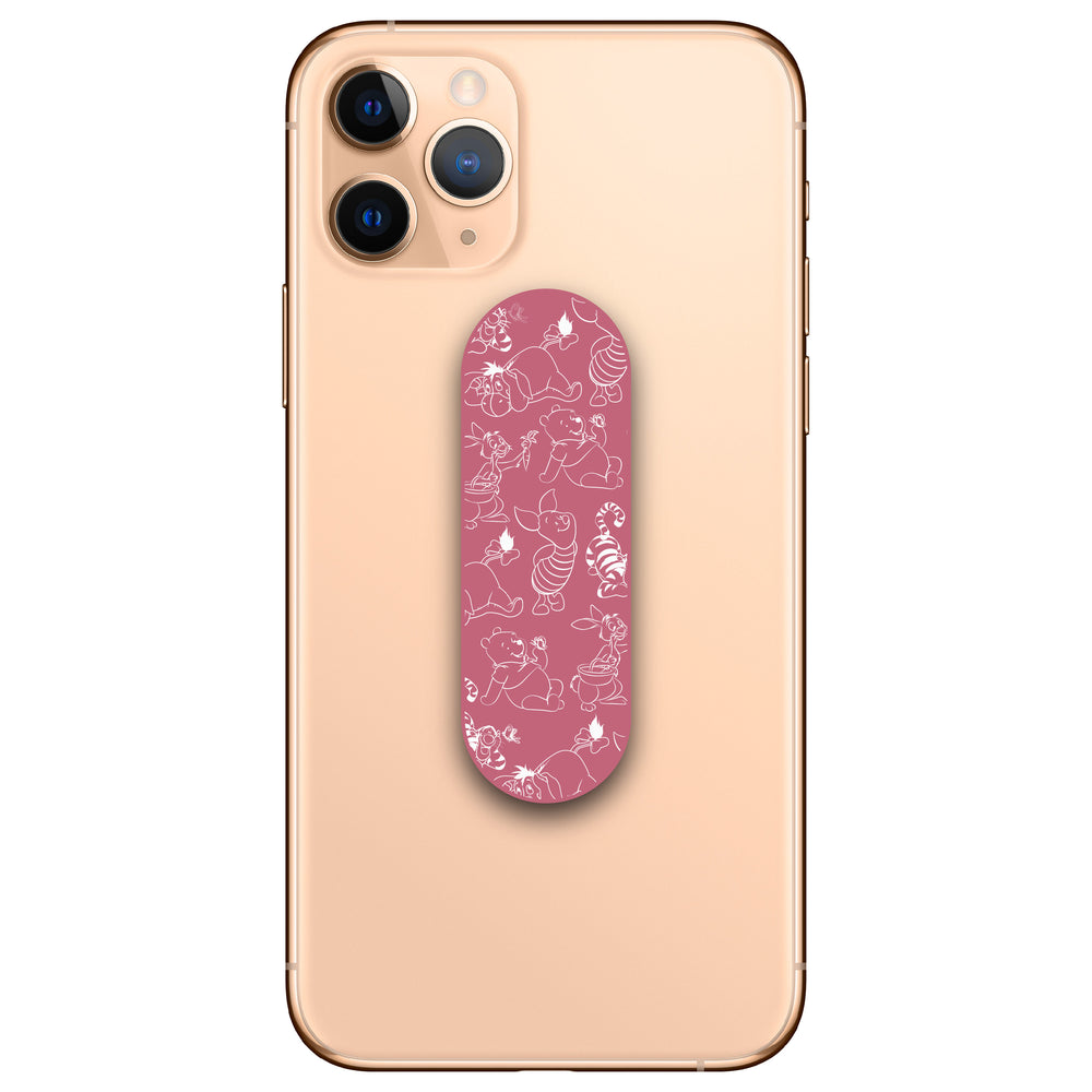 White Winnie & Friends Phone Loop
