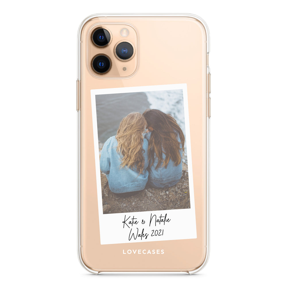 Personalised Polaroid Photo Phone Case