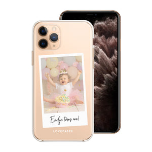 Personalised Polaroid Photo Phone Case