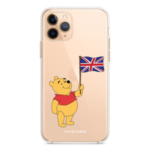 Winnie The Pooh Union Jack Phone Case