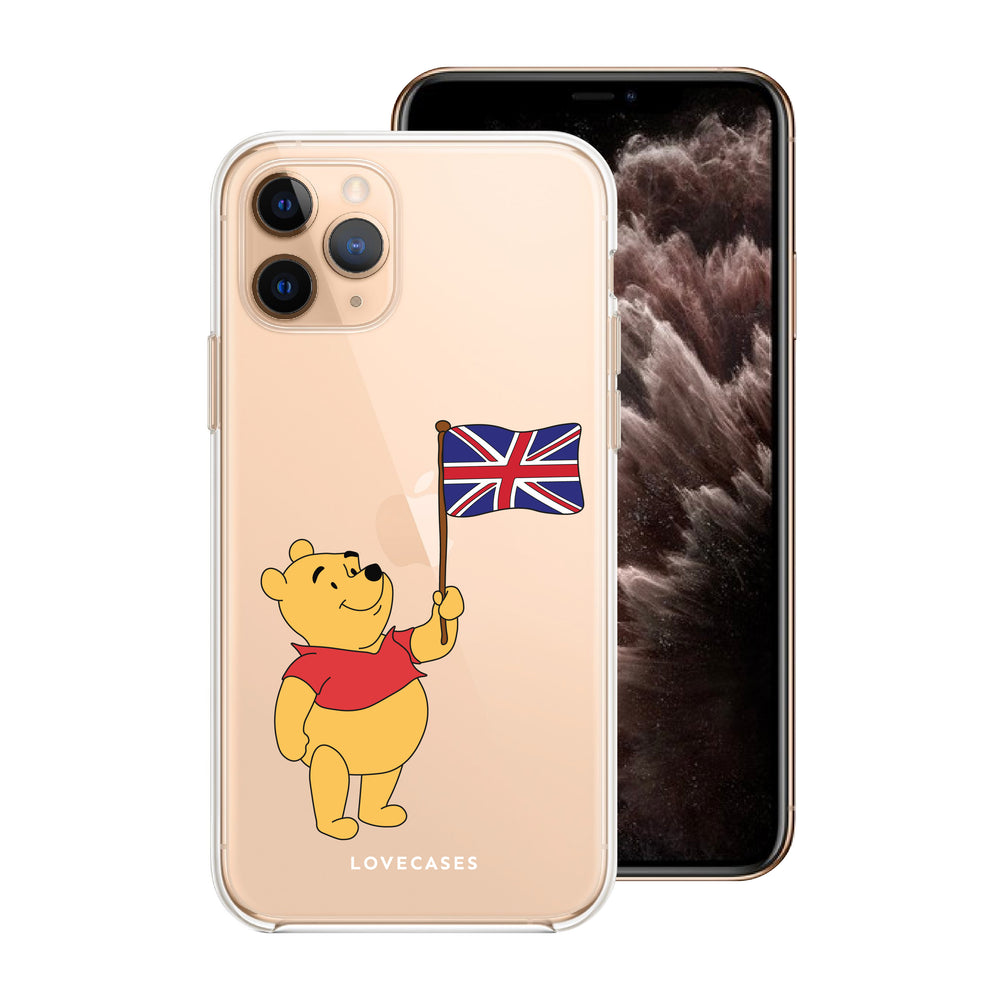 Winnie The Pooh Union Jack Phone Case