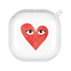 Heart Eyes Galaxy Buds Case