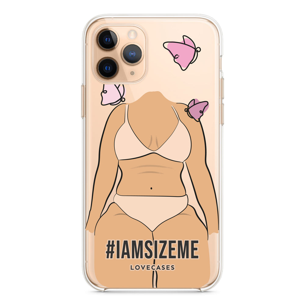 #IAMSIZEME Body Phone Case