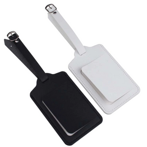 
            
                Load image into Gallery viewer, White Personalised Luggage Tag
            
        