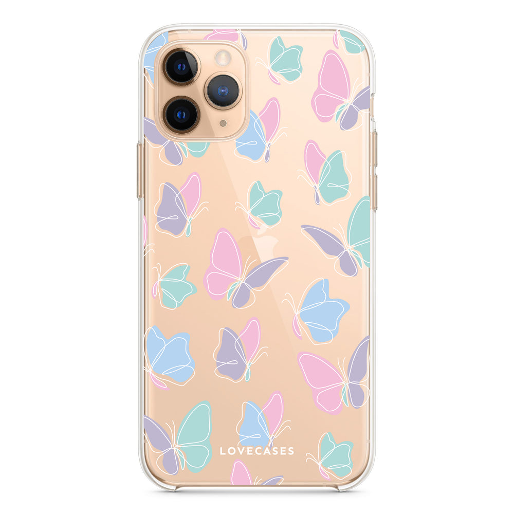 
            
                Load image into Gallery viewer, Pastel Butterflies Phone Case
            
        