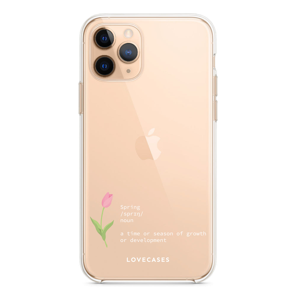 White Spring Phone Case