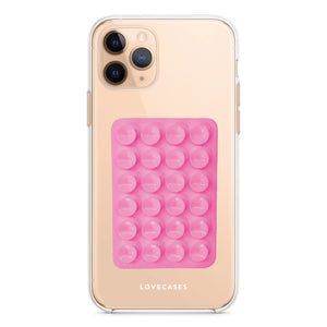 Light Pink Sticky Phone Mount LoveCases Light Pink Sticky Phone Mount LoveCases