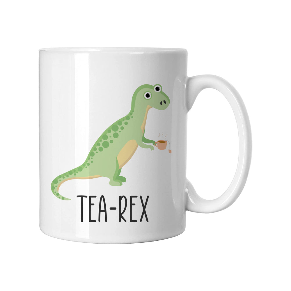 Dinosaur White Mug