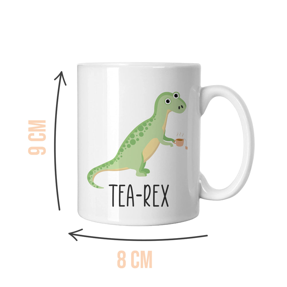 Dinosaur White Mug