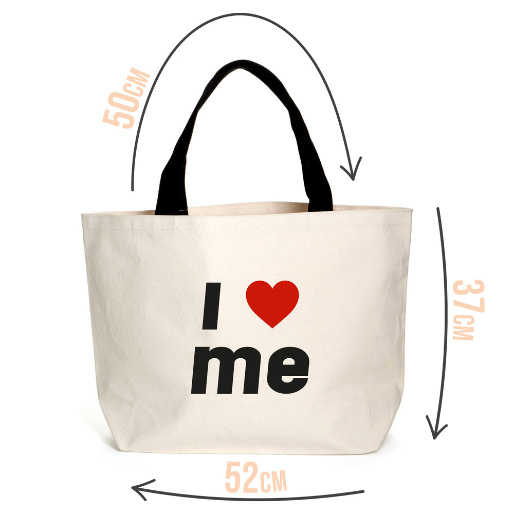 I Love Me Slogan Tote