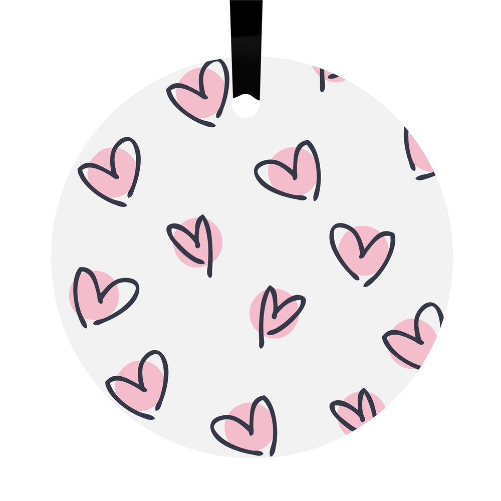 Scattered Hearts Hanging Decoration