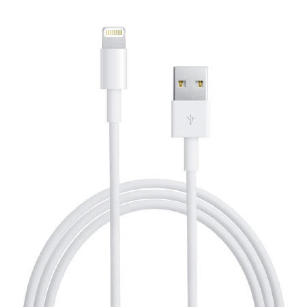1m White Lightning to USB Charging Cable for iPhone & iPad