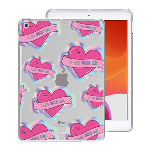 Scarletts_world_ x LoveCases Holographic Heart iPad Case