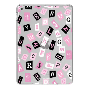 Fetch Letters iPad Case